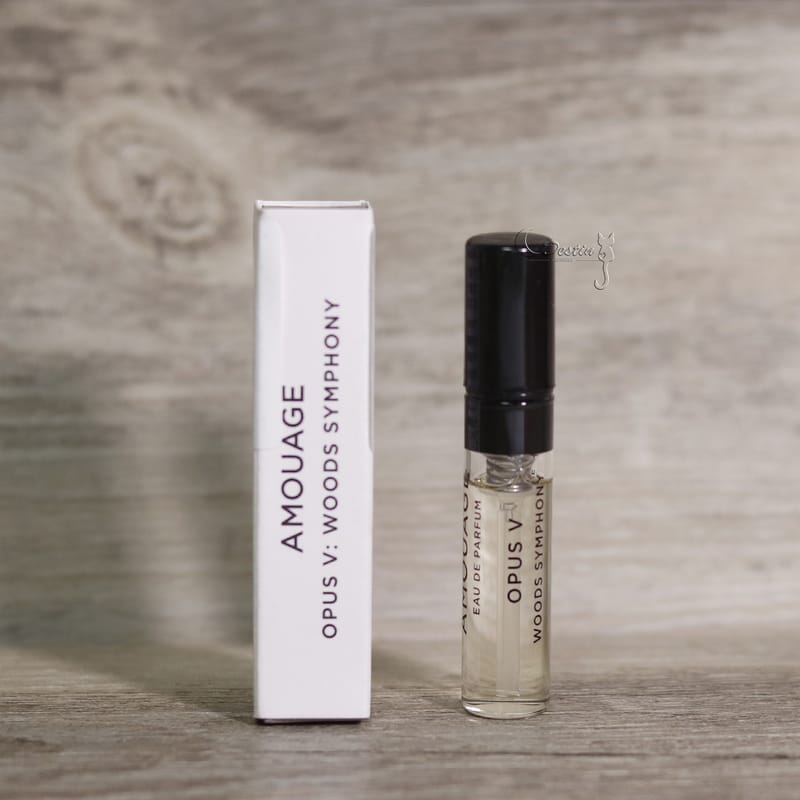 Amouage OPUS V Woods Symphony 2ml 0.06 온스 향수 샘플 공식 향수 테스터 Amouage OPUS V Woods Symphony 2ml 0.06 온스 향수 샘플 공식 향수 테스터