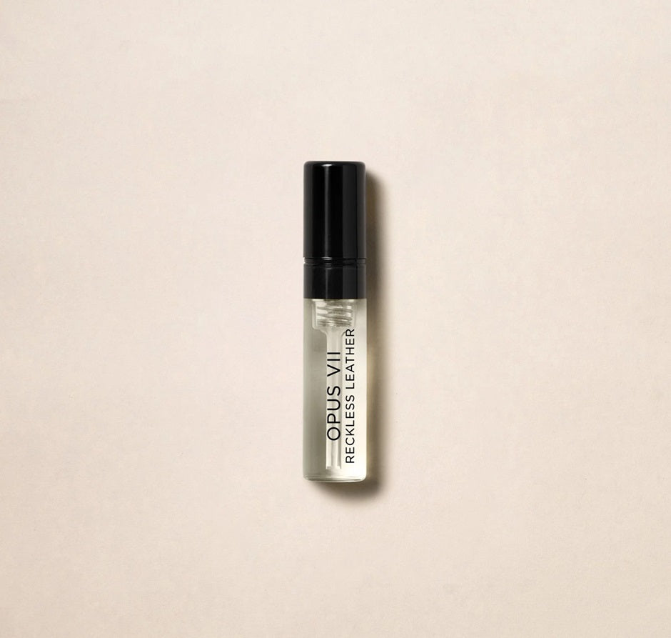 Amouage Opus VII Reckless Leather 2ml 0.06 온스 향수 샘플 공식 향수 테스터 Amouage Opus VII Reckless Leather 2ml 0.06 온스 향수 샘플 공식 향수 테스터