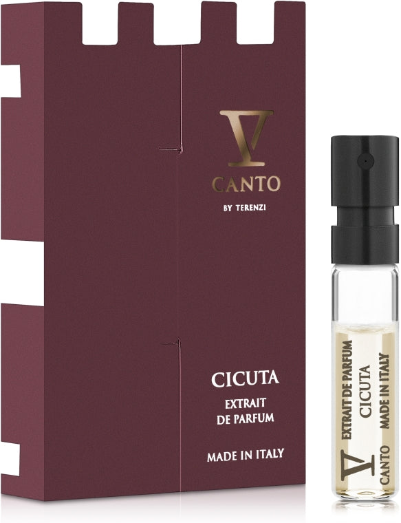V Canto의 Cicuta 1.5ml 공식 향수 샘플