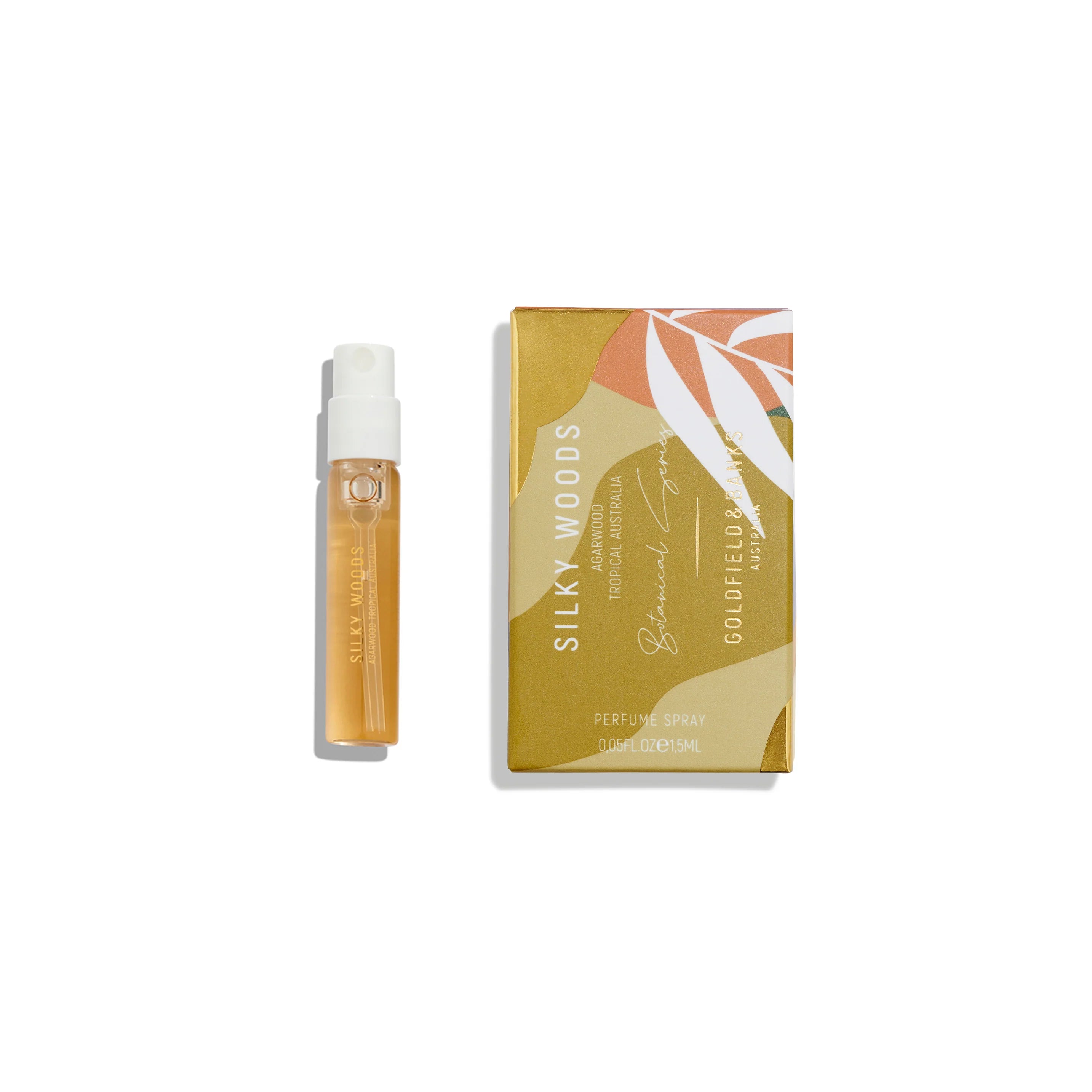 골드필드 앤 뱅크스 오스트레일리아 실키 우즈 2ml 0.06 fl. oz. 공식 향수 샘플 골드필드 앤 뱅크스 오스트레일리아 실키 우즈 2ml 0.06 fl. oz. 공식 향수 샘플