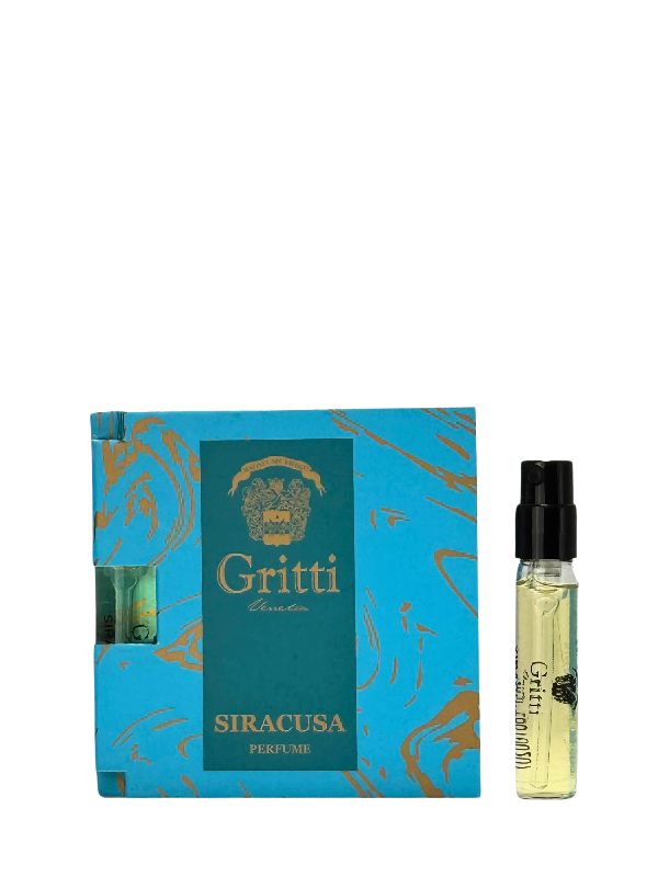 Gritti Siracusa official perfume sample 2ml 0.06 fl. oz.