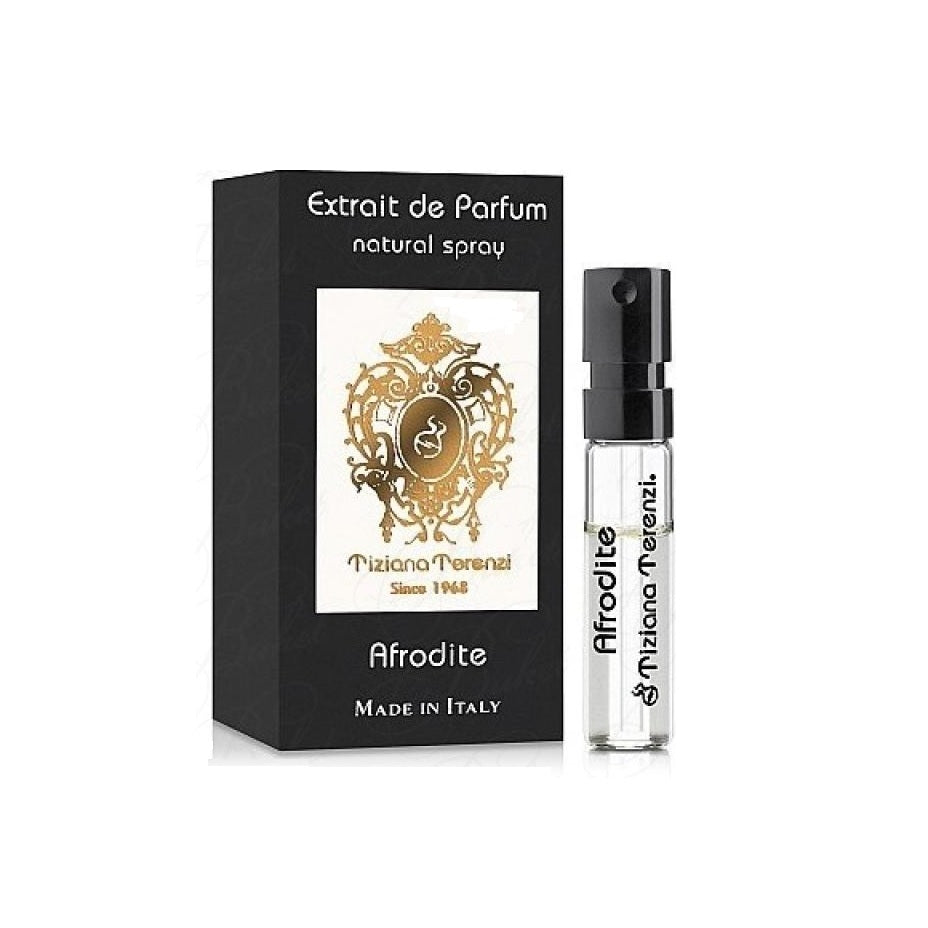 TIZIANA TERENZI Afrodite Extrait de parfum 0.05 OZ 1.5 ML 공식 향수 샘플 향수 테스터 TIZIANA TERENZI Afrodite Extrait de parfum 0.05 OZ 1.5 ML 공식 향수 샘플 향수 테스터