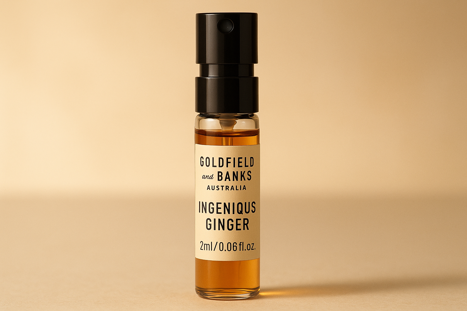 골드필드 앤 뱅크스 오스트레일리아 인지니어스 진저 2ml 0.06 fl. oz. 공식 향수 샘플 골드필드 앤 뱅크스 오스트레일리아 인지니어스 진저 2ml 0.06 fl. oz. 공식 향수 샘플