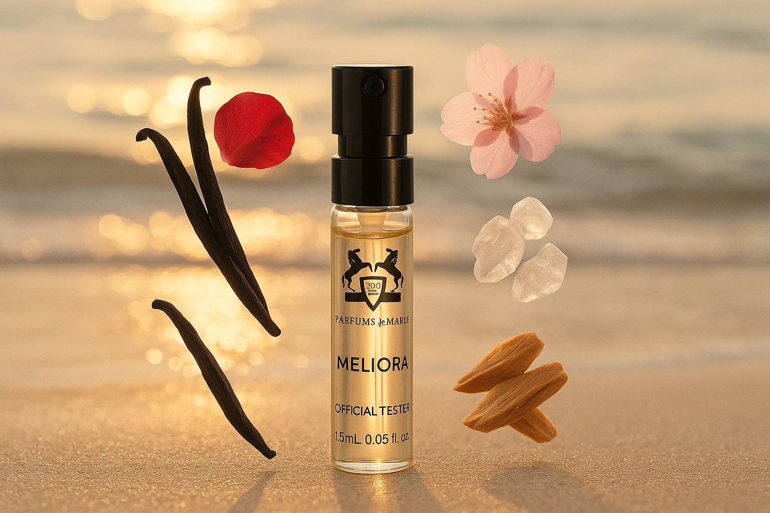 Parfums de Marly Meliora 1.5ml 0.05 fl.oz. 공식 향수 샘플 향수 테스터 Parfums de Marly Meliora 1.5ml 0.05 fl.oz. 공식 향수 샘플 향수 테스터