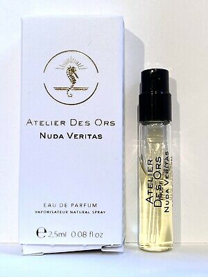 아뜰리에 데 오르스 누다 베리타스 2.5ml 0.08 fl. 온스 히바탈로스 향수 민트, Atelier Des Ors Nuda Veritas 2.5ml 0.08 fl. 온스 campione di profumo ufficiale, Atelier Des Ors Nuda Veritas 2.5ml 0.08 fl. 온스 amostra oficial de perfume, Atelier Des Ors Nuda Veritas 2.5ml 0.08 fl. 온스