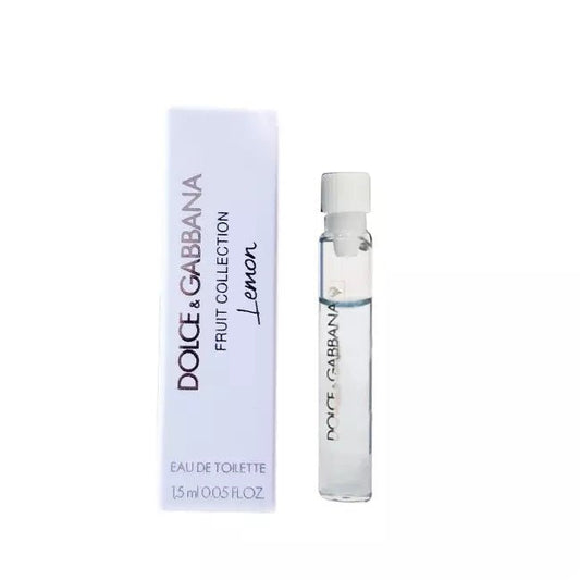 돌체 앤 가바나 과일 컬렉션 레몬 1.5ML 0.05 fl. 온스 공식 향수 샘플 향수 테스터