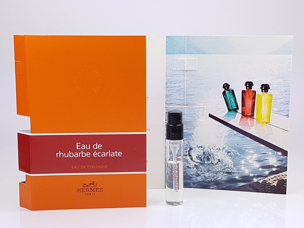 Hermes EAU DE RHUBARBE ECARLATE 공식 샘플 2ml 0.06 fl. oz.-hermes-hermes-2ml 0.06 fl. oz.-냄새를 맡다