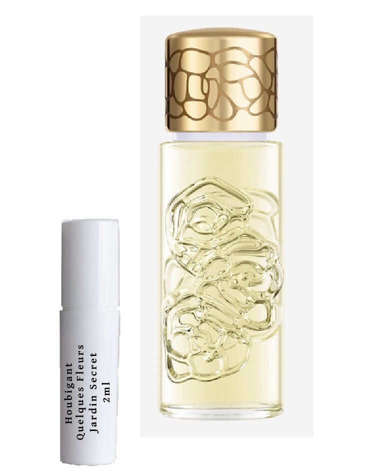 Houbigant Quelques Fleurs Jardin 시크릿 샘플 바이알 스프레이 2ml