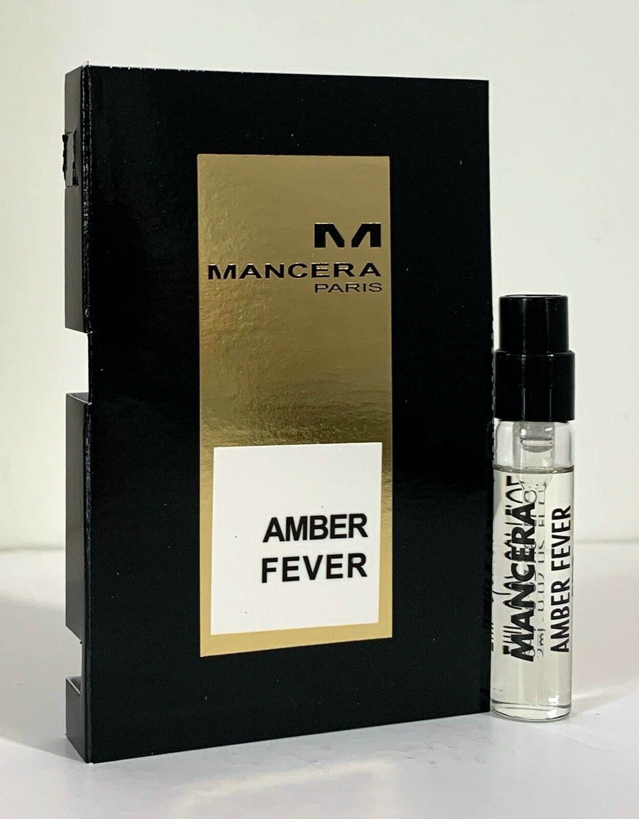 Mancera Amber Fever 공식 향수 샘플 2ml 0.06 fl. oz., Mancera Amber Fever 2ml 0.06 fl. oz. 공식 향수 샘플