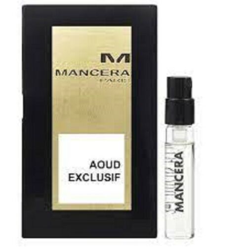 Mancera Aoud Exclusif 미니 바이알 스프레이 공식 향수 샘플 2.0ml 0.07 fl.o.z.