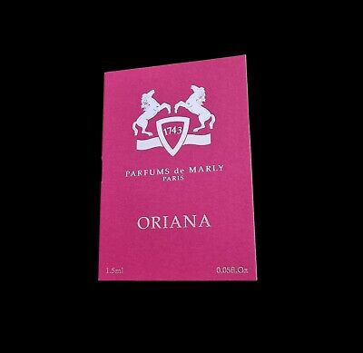 Parfums De Marly Oriana 공식 향수 샘플 1.5ml 0.05 fl. o.z.