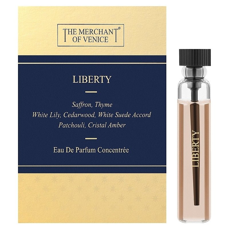 The Merchant of Venice Liberty 2ml 공식 향수 샘플, The Merchant of Venice Liberty 2ml 液weight 온스공주향수산풀, The Merchant of Venice Liberty 2ml официална парфмна проба, The Merchant of Venice Liberty 2ml échantillon de parfum officiel, The Merchant of Venice Li