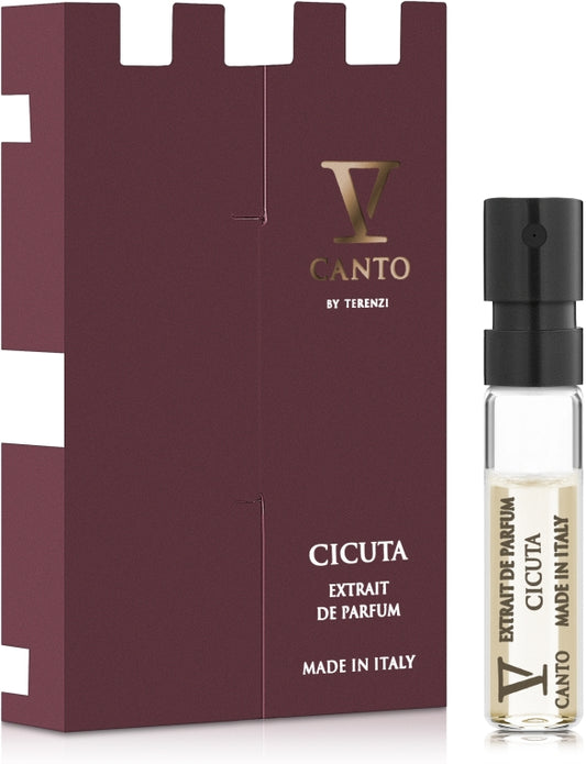 V Canto의 Cicuta 1.5ml 공식 향수 샘플