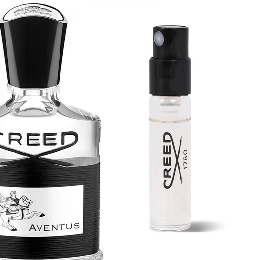 Creed Aventus For Men 공식 향수 샘플 번들, 이 인기 있는 Creed 향수의 3가지 다른 배치