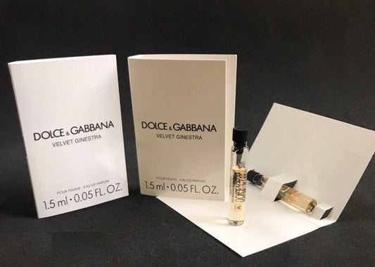 돌체앤가바나 VELVET Ginestra 1.5ml 공식 향수 샘플