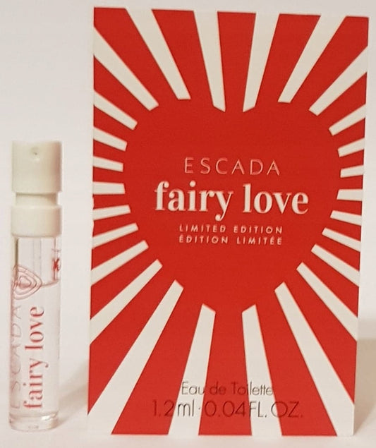 에스카다 페어리 러브 한정판 1.2ml 0.04 fl. oz. 공식 향수 샘플