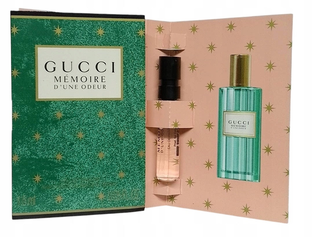 Gucci Memoire d' Une Odeur by Gucci Parfums 공식 향수 샘플 1.5ml 0.05 fl. 온스 단종된 향수