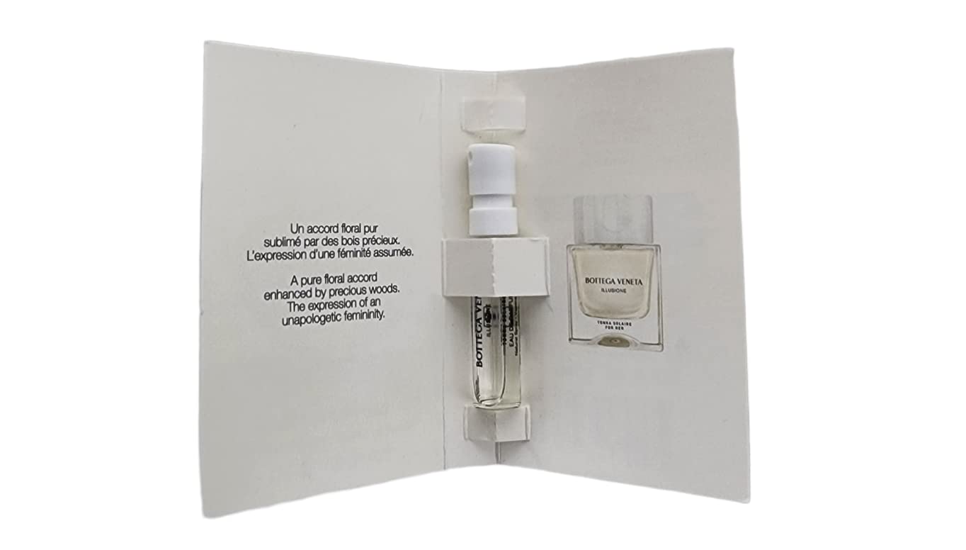 보테가 베네타 일루시오네 통카 솔레어 1.5ml 0.07 fl. 온스 공식 향수 샘플