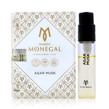 라몬 모네갈 한천 머스크 공식 향수 샘플 2ml 0.06 fl.o.z. 향수 테스터