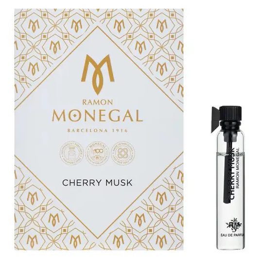 라몬 모네갈 체리 머스크 공식 향수 샘플 2ml 0.06 fl.o.z 향수 테스터