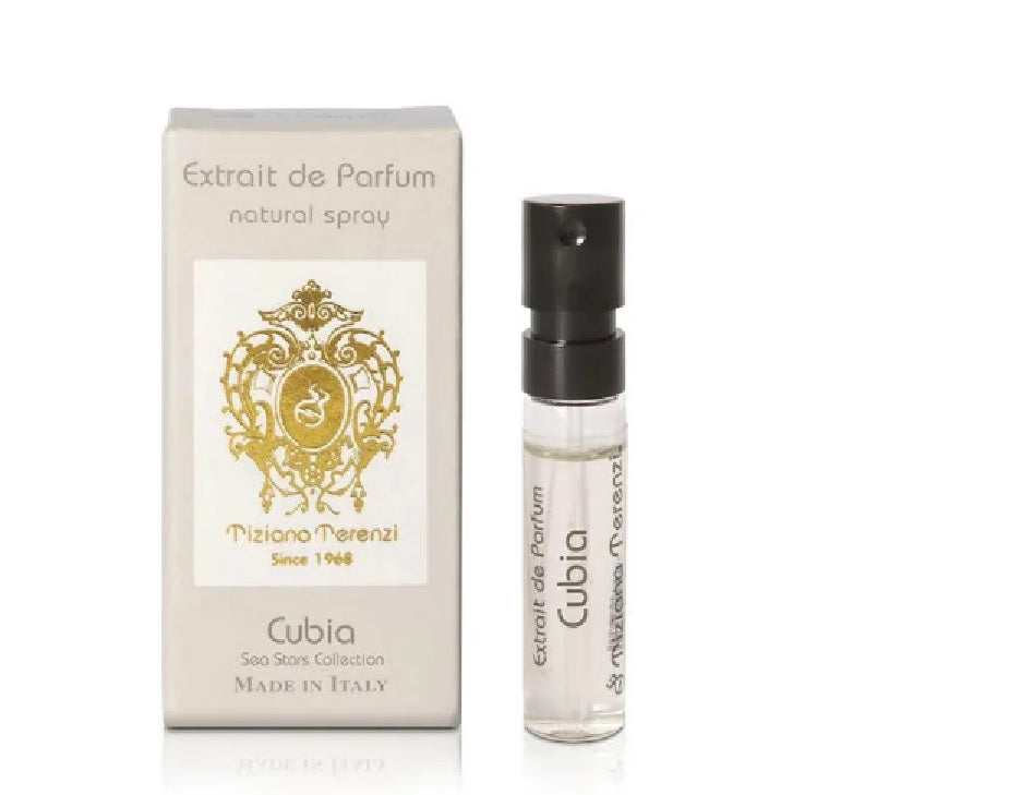 TIZIANA TERENZI Cubia Extrait de parfum 0.05 OZ 1.5 ML 공식 향수 샘플