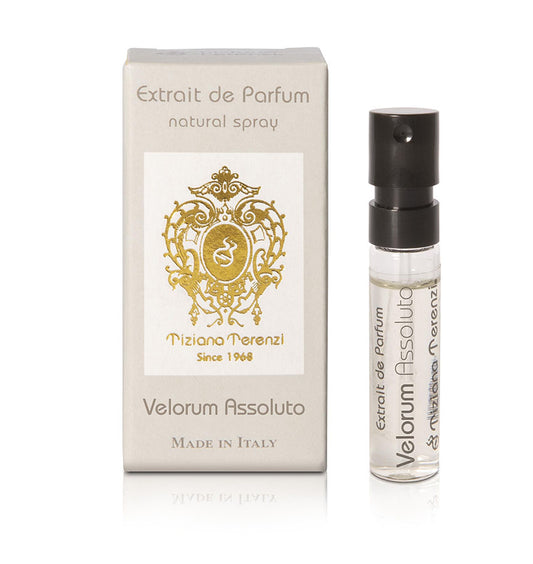 TIZIANA TERENZI Velorum Assoluto Extrait de parfum 0.05 OZ 1.5 ML 공식 향수 샘플 향수 테스터