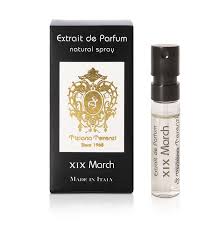 TIZIANA TERENZI XIX 3월 Extrait de parfum 0.05OZ 1.5ML 공식 향수 샘플