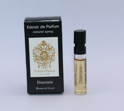 TIZIANA TERENZI Dionisio Extrait de parfum 0.05 OZ 1.5 ML 공식 향수 샘플 향수 테스터