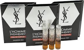 이브 생 로랑 L' Homme 오 드 퍼퓸 1.2ml 0.04oz. 공식 향수 샘플 향수 테스터
