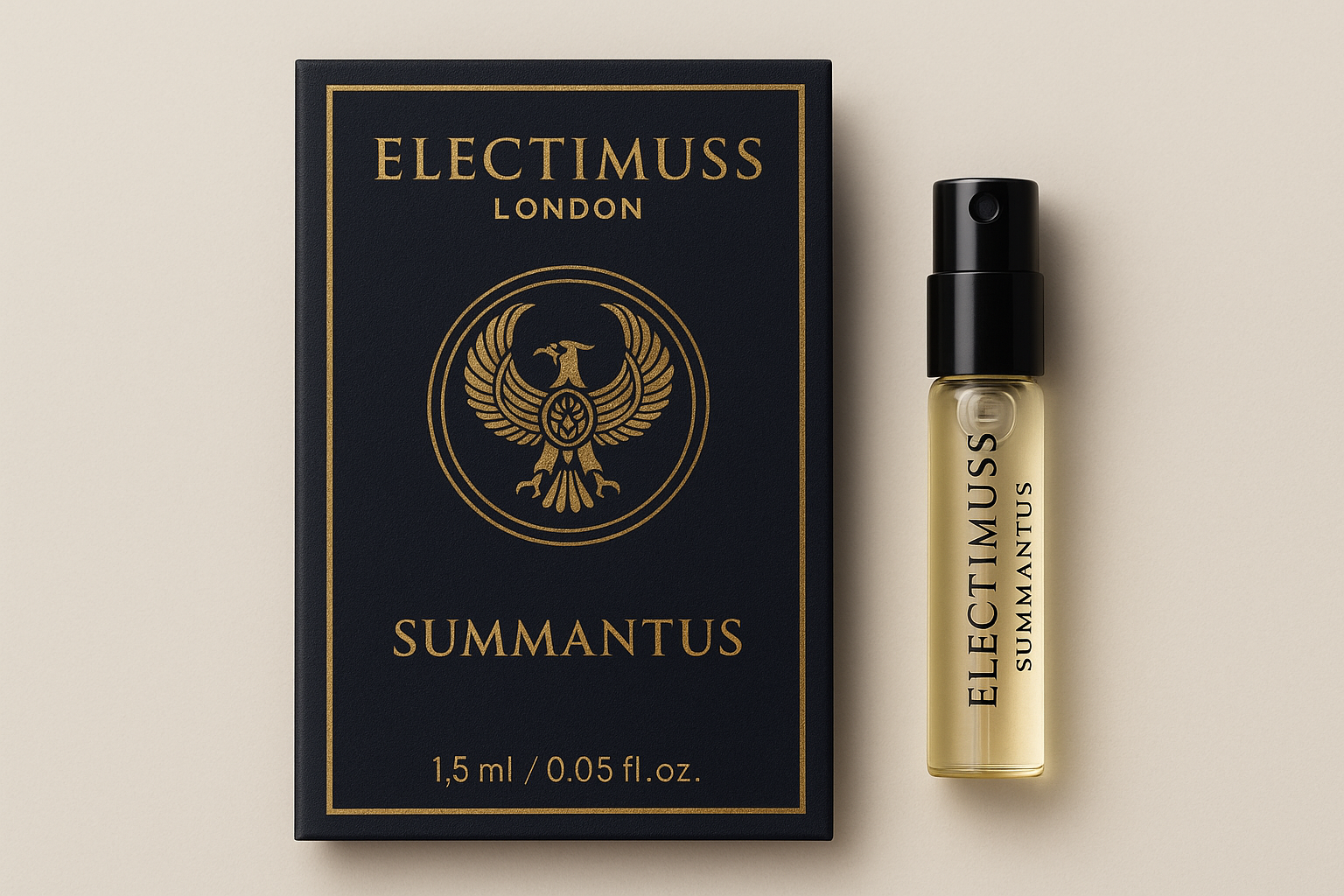 일렉티무스 런던 서먼투스 1.5ml 0.05 fl. oz. 공식 향수 샘플