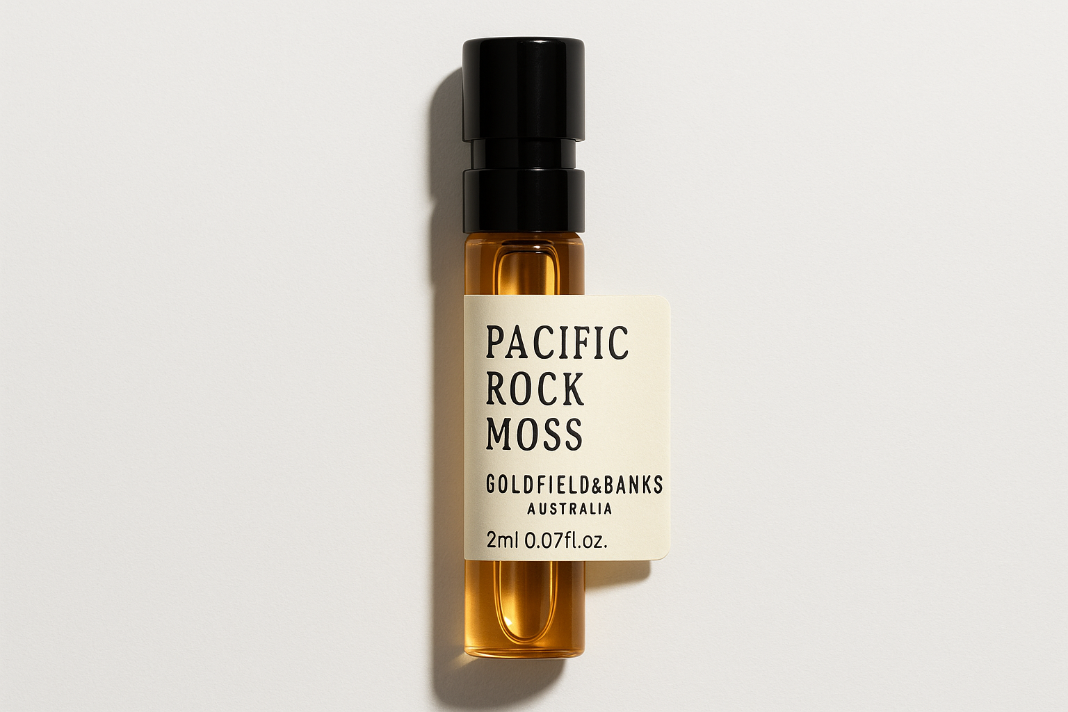 골드필드 앤 뱅크스 오스트레일리아 퍼시픽 록 모스 2ml 0.06 fl. oz. 공식 향수 샘플