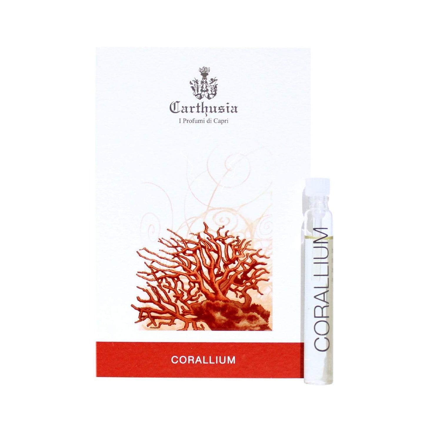 공식 카르투시아 향수 샘플 카르투시아 코랄리움 사이즈 2ml 0.06 oz.