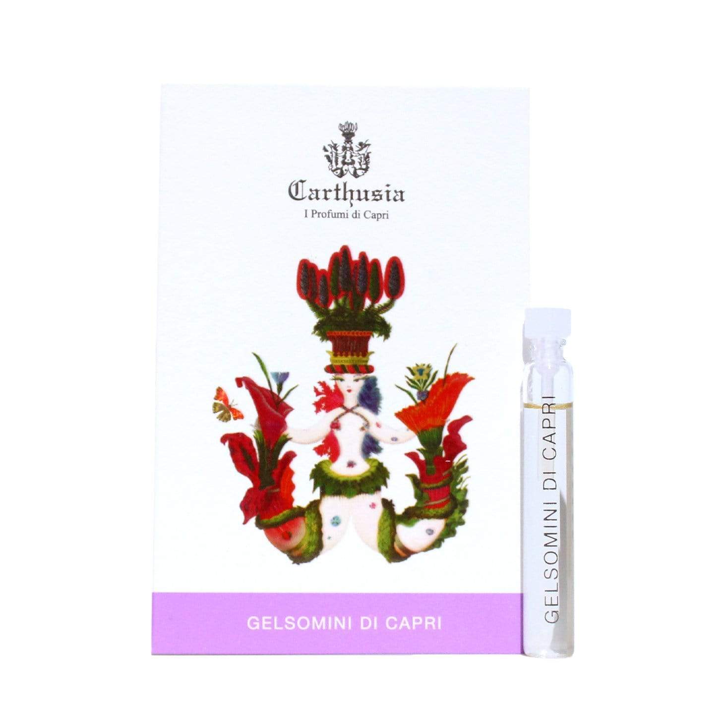 공식 카르투시아 향수 샘플 카르투시아 젤소미니 디 카프리 크기 2ml 0.06 온스.