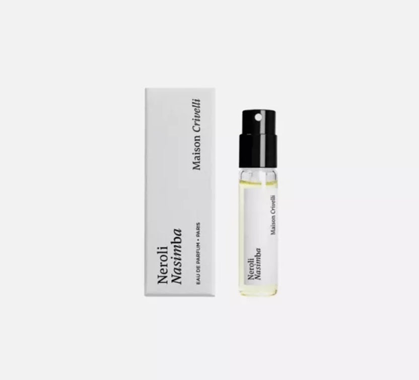 Maison Crivelli Neroli Nasimba 1.5ml 0.05 fl.oz의 공식 향수 샘플.