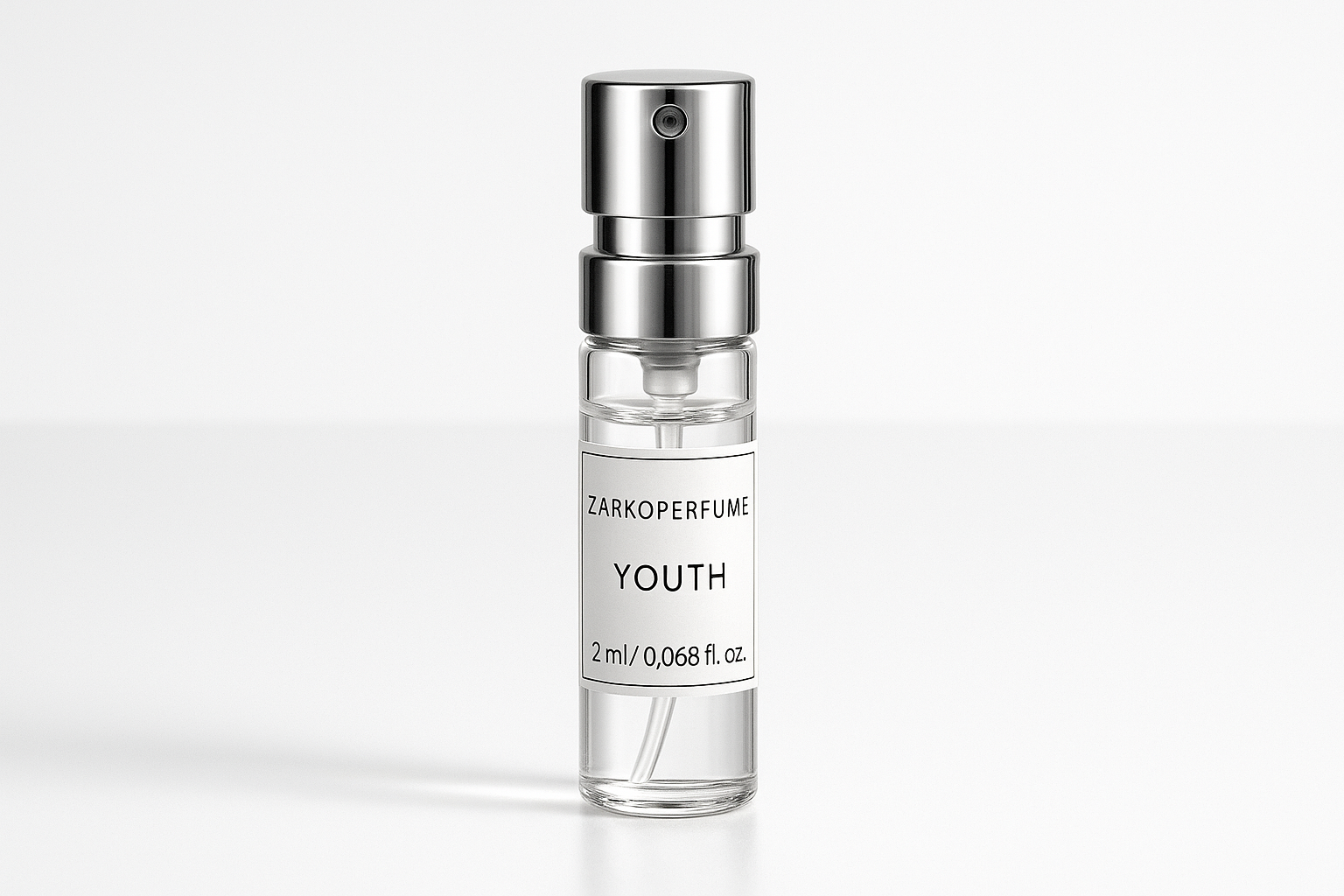Zarkoperfume Youth 2ml 0.068 fl. oz. 공식 향수 스프레이 샘플