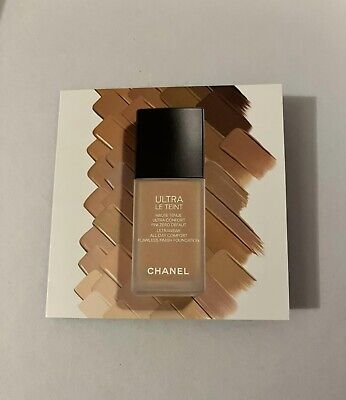샤넬 울트라 르 뗑 울트라웨어 올 데이 컴포트 파운데이션 0.9ml B20 쉐이드 공식 스킨케어 샘플