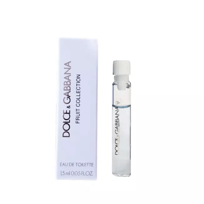 돌체 앤 가바나 과일 컬렉션 오렌지 1.5ML 0.05 fl. 온스 공식 향수 샘플 향수 테스터