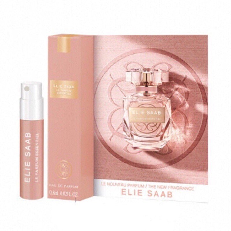Elie Saab Le Parfum Essentiel 0.8ml 0.03fl.oz échantillon de parfum officiel, Elie Saab Le Parfum Essentiel 0.8ml 0.03fl.oz Virallinen hajuvesinäyte, Elie Saab Le Parfum Essentiel 0.8ml 0.03fl.oz oficjalna próbka 향수, Elie Saab Le Parfum Essentiel 0.8
