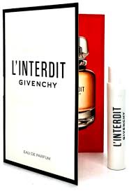 지방시 L' Interdit 오 드 퍼퓸 1ml 0.03 fl. 온스 공식 향수 샘플
