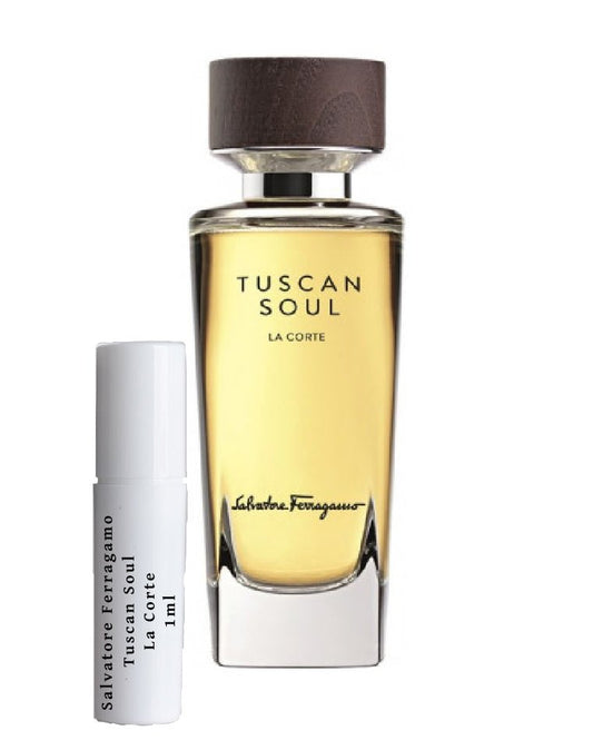 Salvatore Ferragamo Tuscan Soul La Corte 샘플 바이알 스프레이 1ml