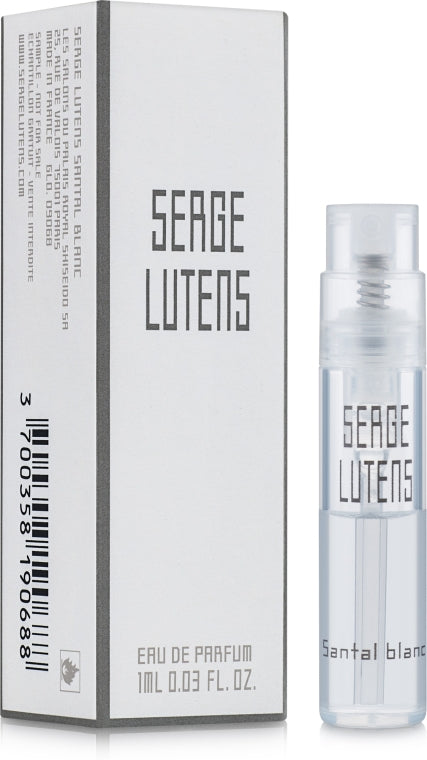 Serge Lutens Santal Blanc 1ml 0.03 fl. oz. 공식 향수 샘플